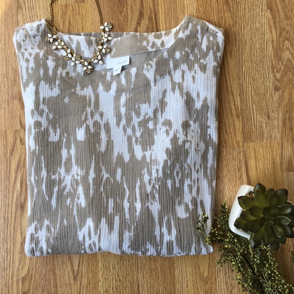 J. Jill Tops - J.Jill linen tunic