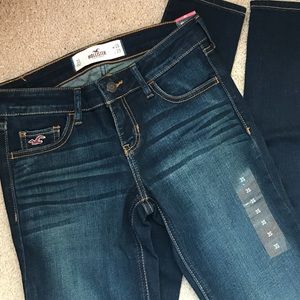 Hollister Super Skinny Jeans Dark Denim
