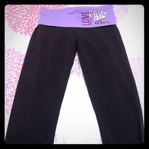 Pink vs capris small