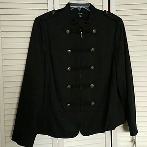 Military Style Jacket Blazer