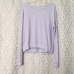 Pink Studded Sweatshirt