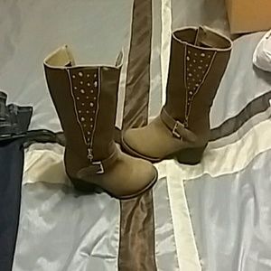 Tan Boots