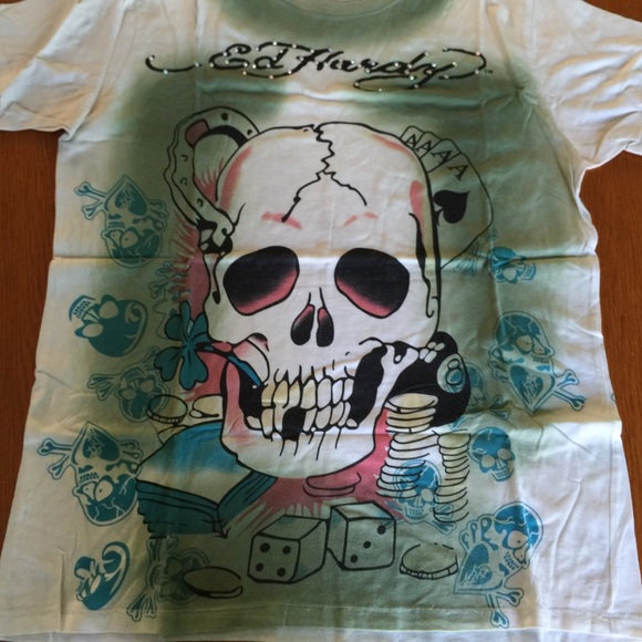 Mens classic Ed hardy T shirt