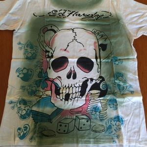 Mens classic Ed hardy T shirt