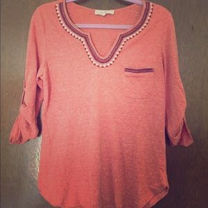 Pumpkin 3/4 length long sleeve from Altard State