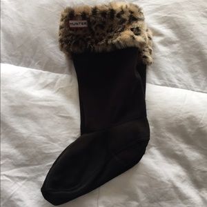 Hunter Boots Fleece Welly Socks