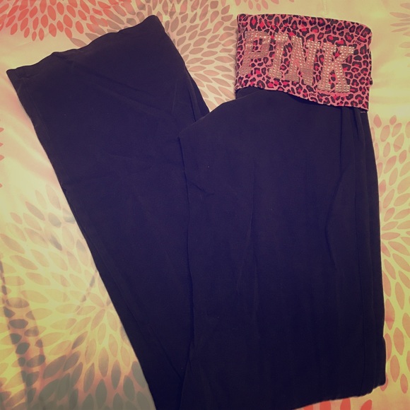 Vs pink yoga pants straight leg 👖📌