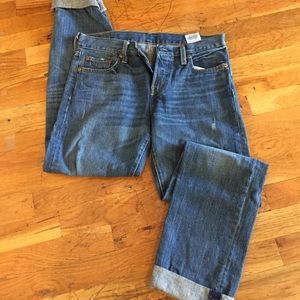 Levi's boyfriend jeans! Size 25x32