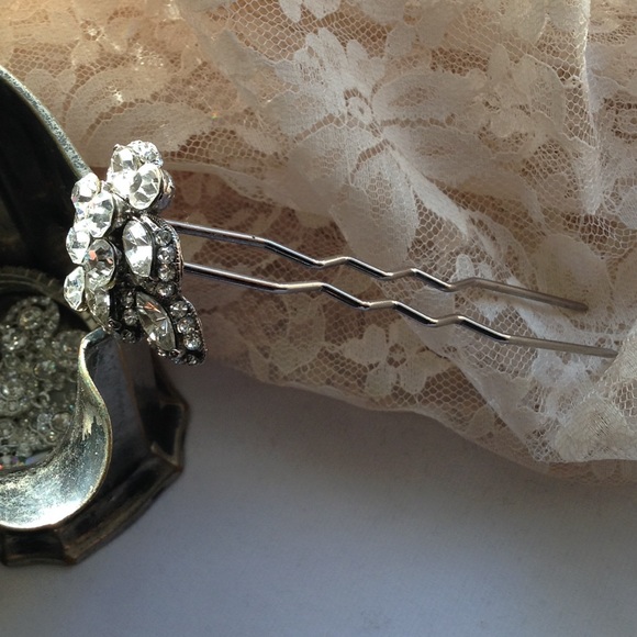 Vintage Swavorski  Crystal Hair Pin main image 4