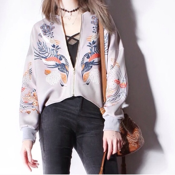 Light Floral Jacket