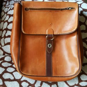 Leather lilo espana backpack purse