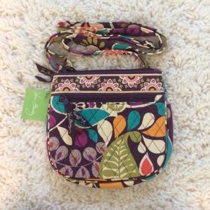 Plum Crazy Print - Vera Bradley Crossbody