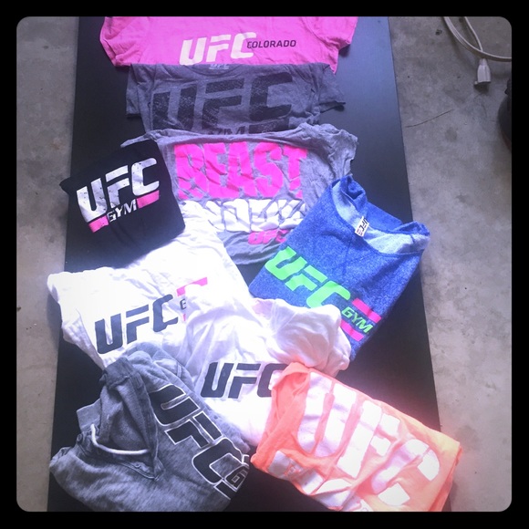 9 shirt Ufc brand bundle