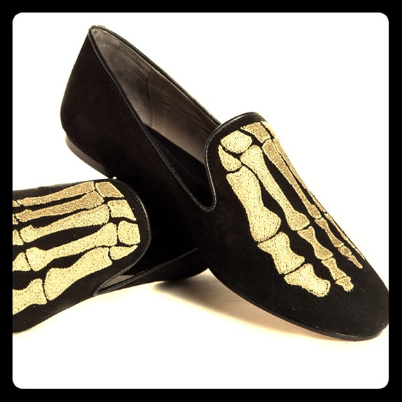 Mara and Mine Jem Skull Slippers