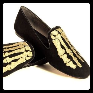 Mara and Mine Jem Skull Slippers