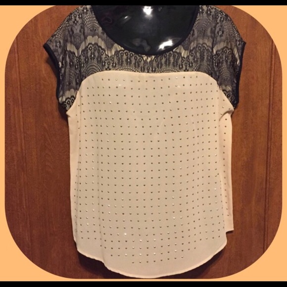 Verbal Tops - Verbal too with Lace Design ~ Box13
