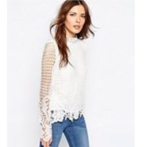 Vila lace shirt NWOT