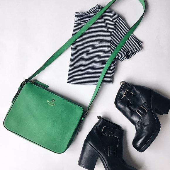 Green Kate Spade Crossbody