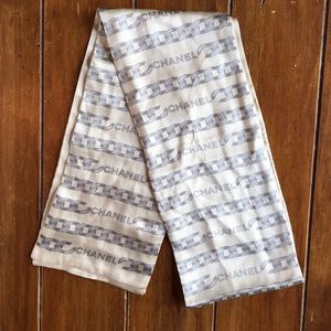 Chanel 100% Silk Scarf