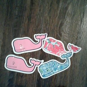 Vineyard vines stickers set of 4
