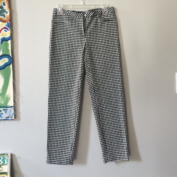 houndstooth pants h&m