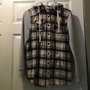 Hooded women's M flannel