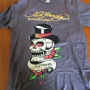 Mens classic Ed hardy T shirt