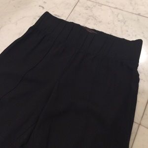 BCBG Wool Blend Pants with Seams on Front and Back