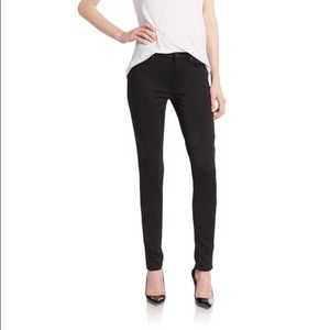 7 for all mankind gwenevere black skinny jeans