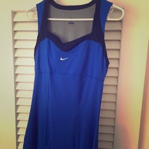 Blue Nike Ladies Tennis Dress - M