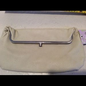 Shiraleah leather clutch