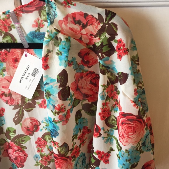Floral Kimono NWT - Picture 2 of 3