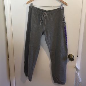 Cropped, Colorado Rockies, PINK, sweatpants