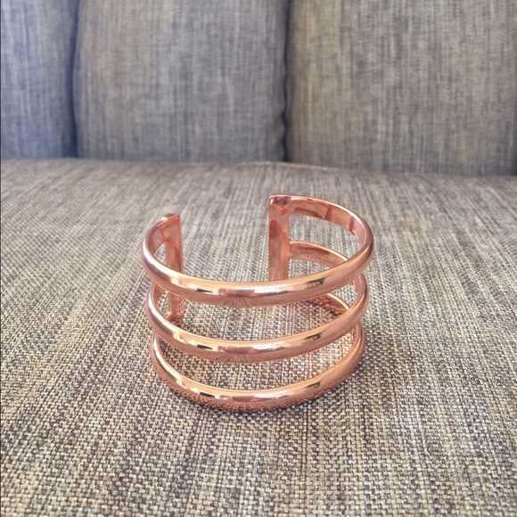 Rose gold cuff