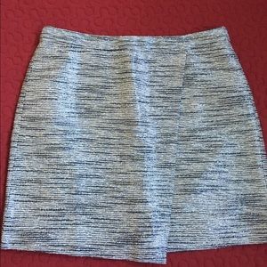 J.Crew Silver Tweed Mini Sz 2 =New with tags=