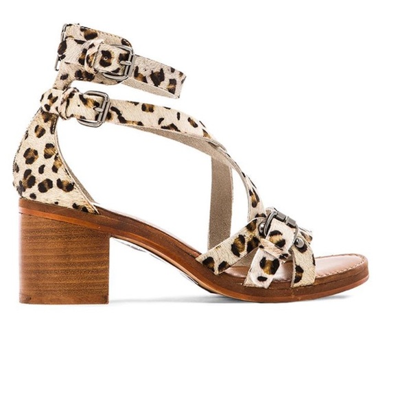 Seychelles Aquarius leopard sandal