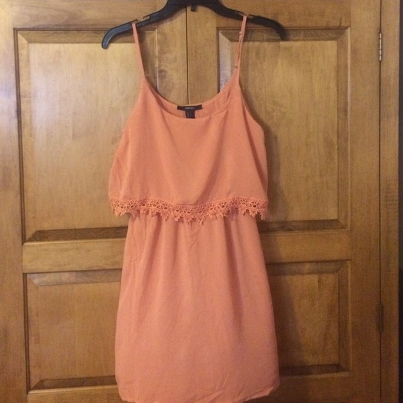 Forever 21 NWT Peach Flowy Dress