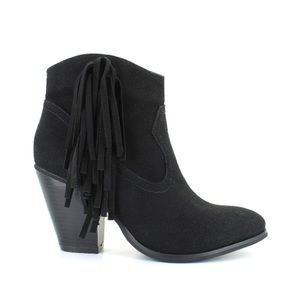 • black ankle booties • worn very few times •