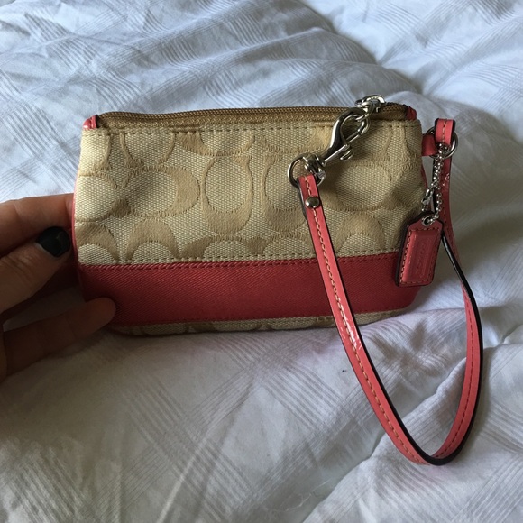 Coach wristlet