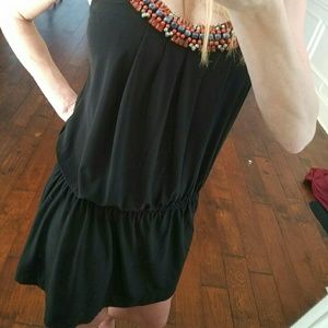WHBM Mini black dress