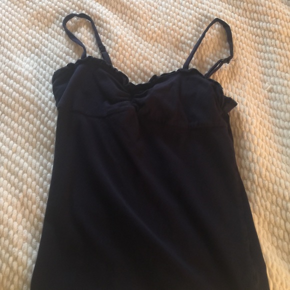 cute navy spaghetti strap