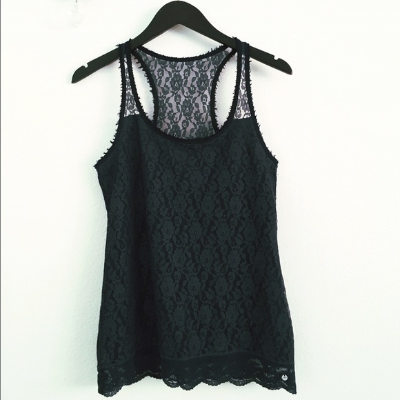 Feminine Lace Tank - Picture 1 of 3