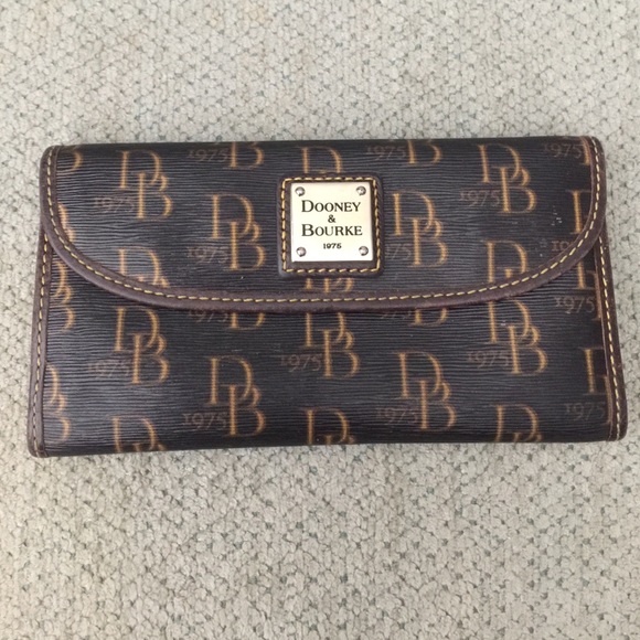 Sold!!!!  Monogrammed Dooney wallet