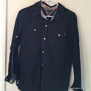 Tommy button up