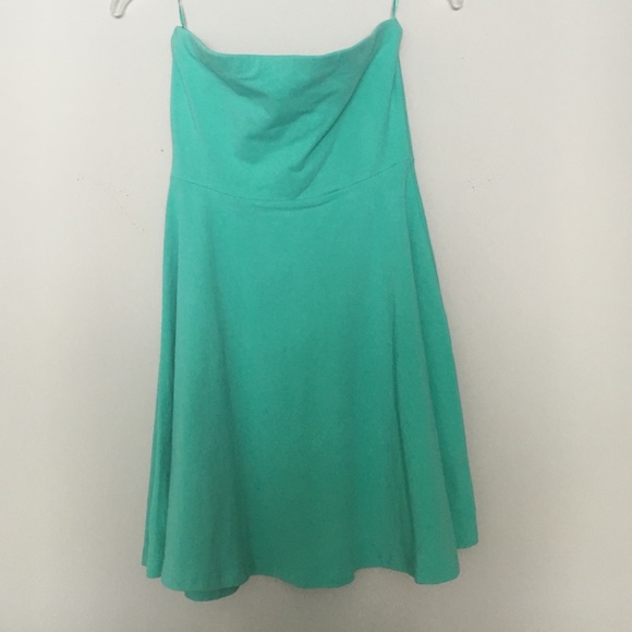 Express strapless dress
