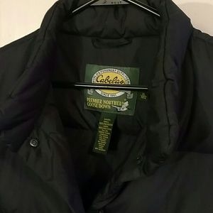 Navy Blue Cabela  puffer vest