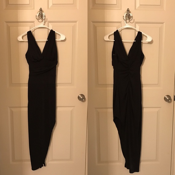 Long black dress