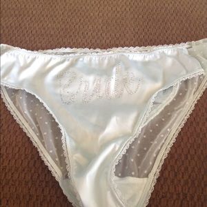 Victoria's Secret "Bride" panties