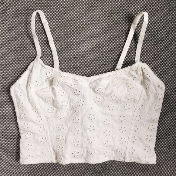 Free People Eyelet Bralette