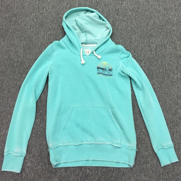 Aqua billabong sweatshirt